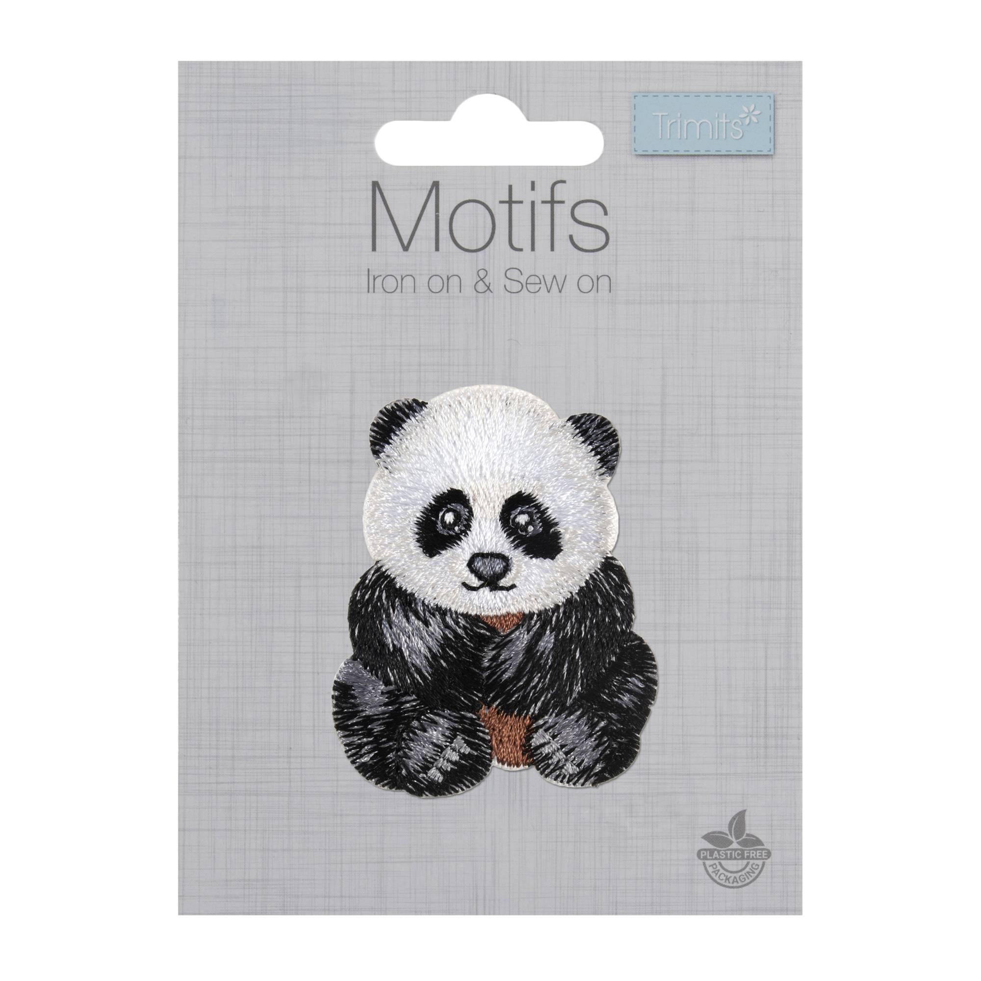 Trimits Panda Iron-On Motif