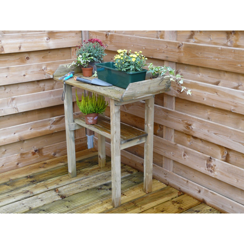 Table à rempoter