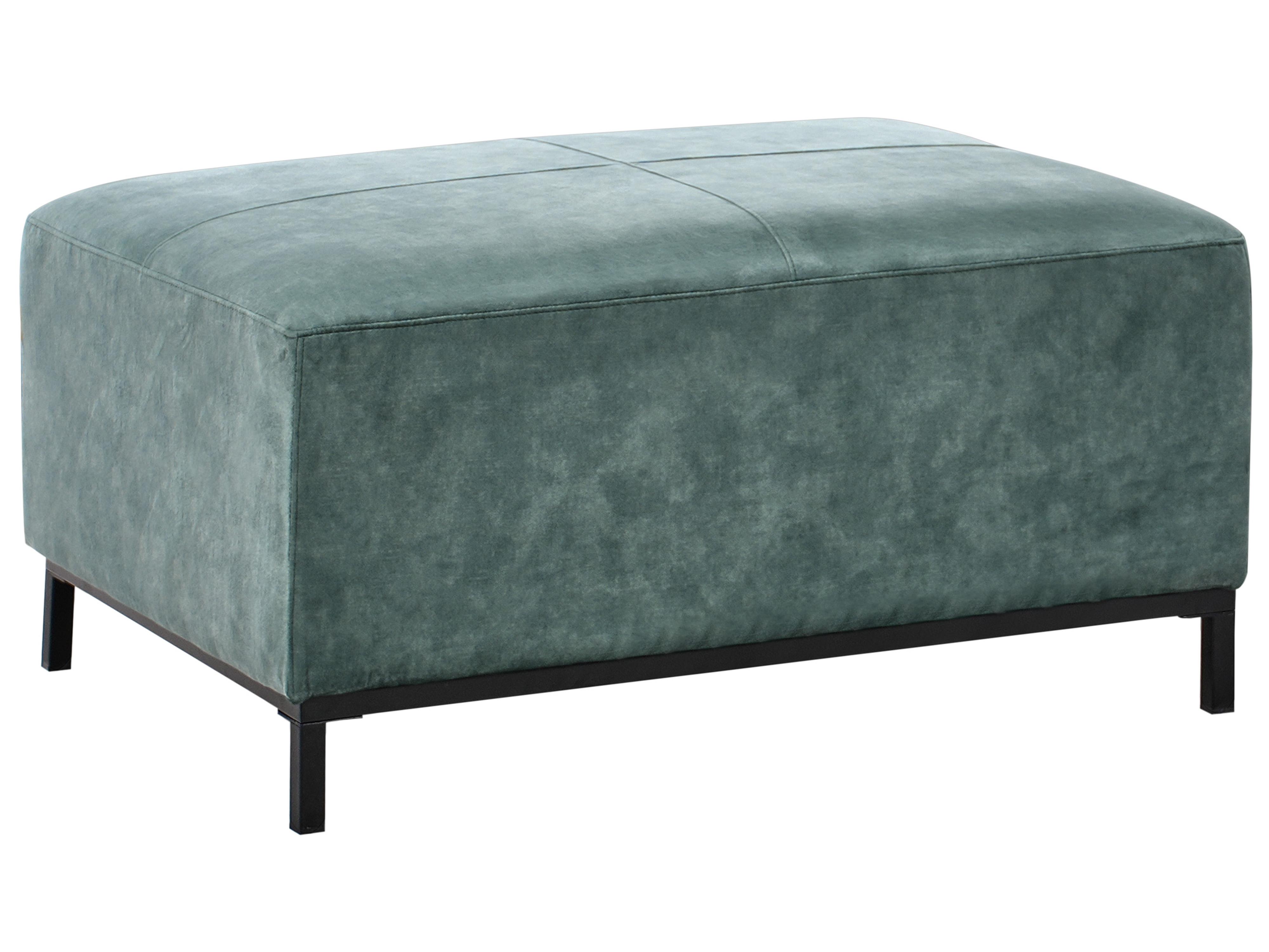Ottoman OSLO Velvet Teal