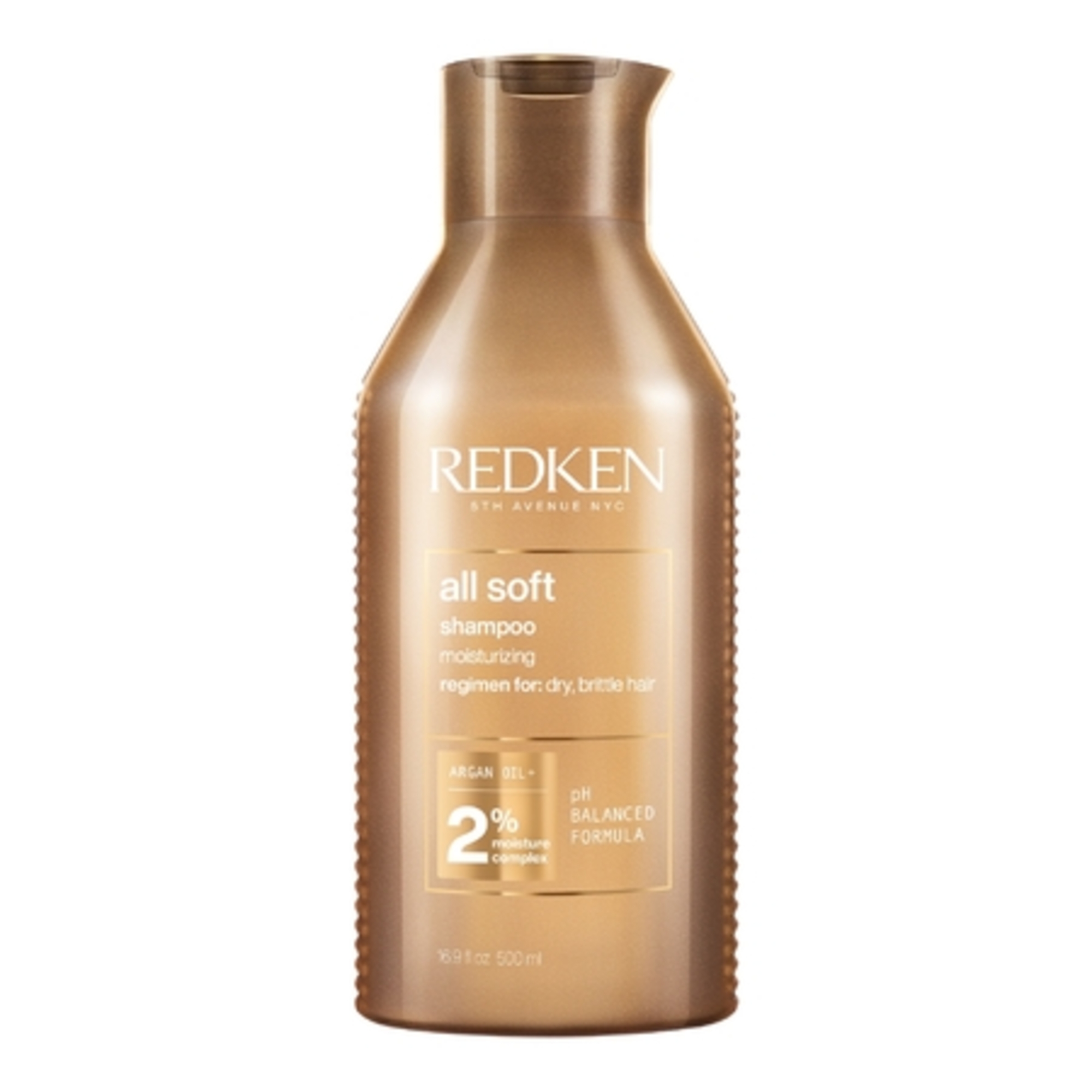 ALL SOFTShampoing hydratant cheveux secs et rêches