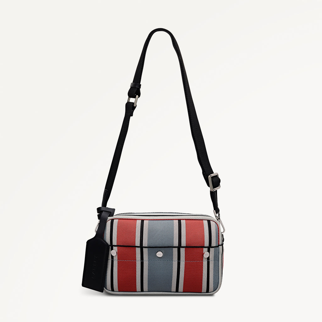 Hadleigh Place - Cabana Stripe - Small Ziptop Cross Body