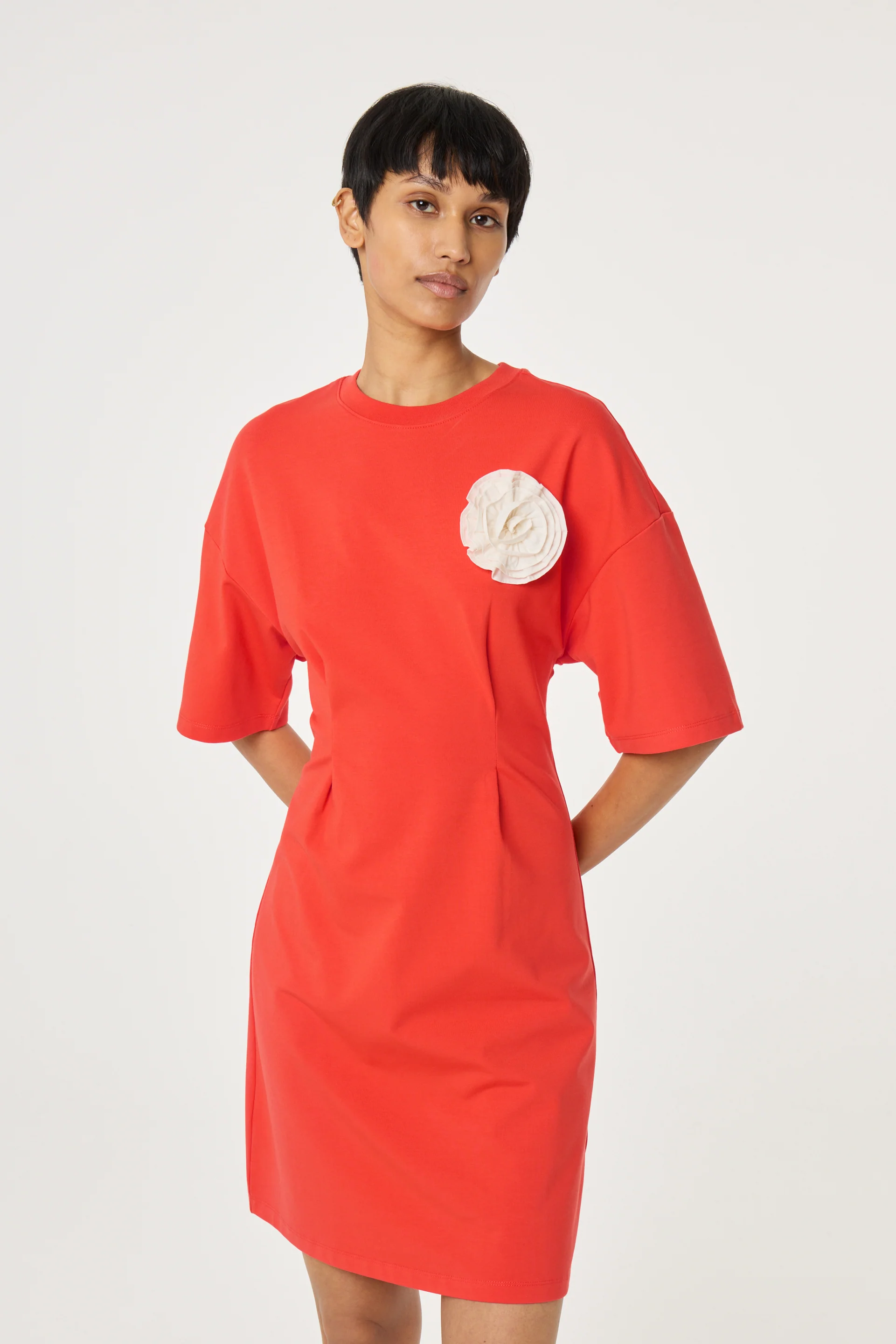 Astan Dress | Tangerine Tango
