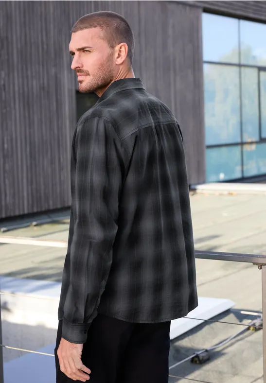 Kariertes Baumwoll-Hemd