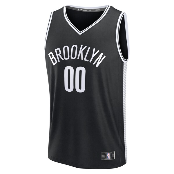 Egor Demin Brooklyn Nets  Youth 2025 NBA Draft First Round Pick Fast Break Replica Jersey - Icon Edition - Black