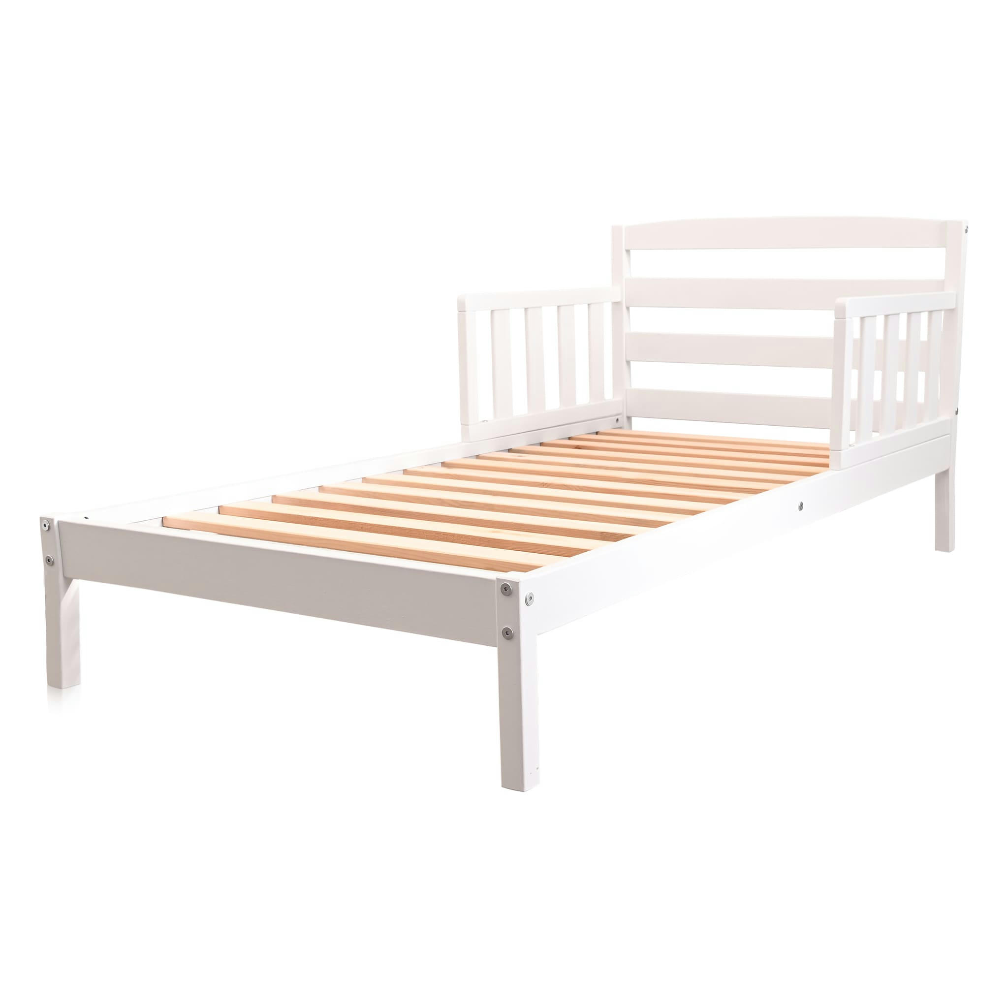 - Lit enfant blanc en pin massif 60x120