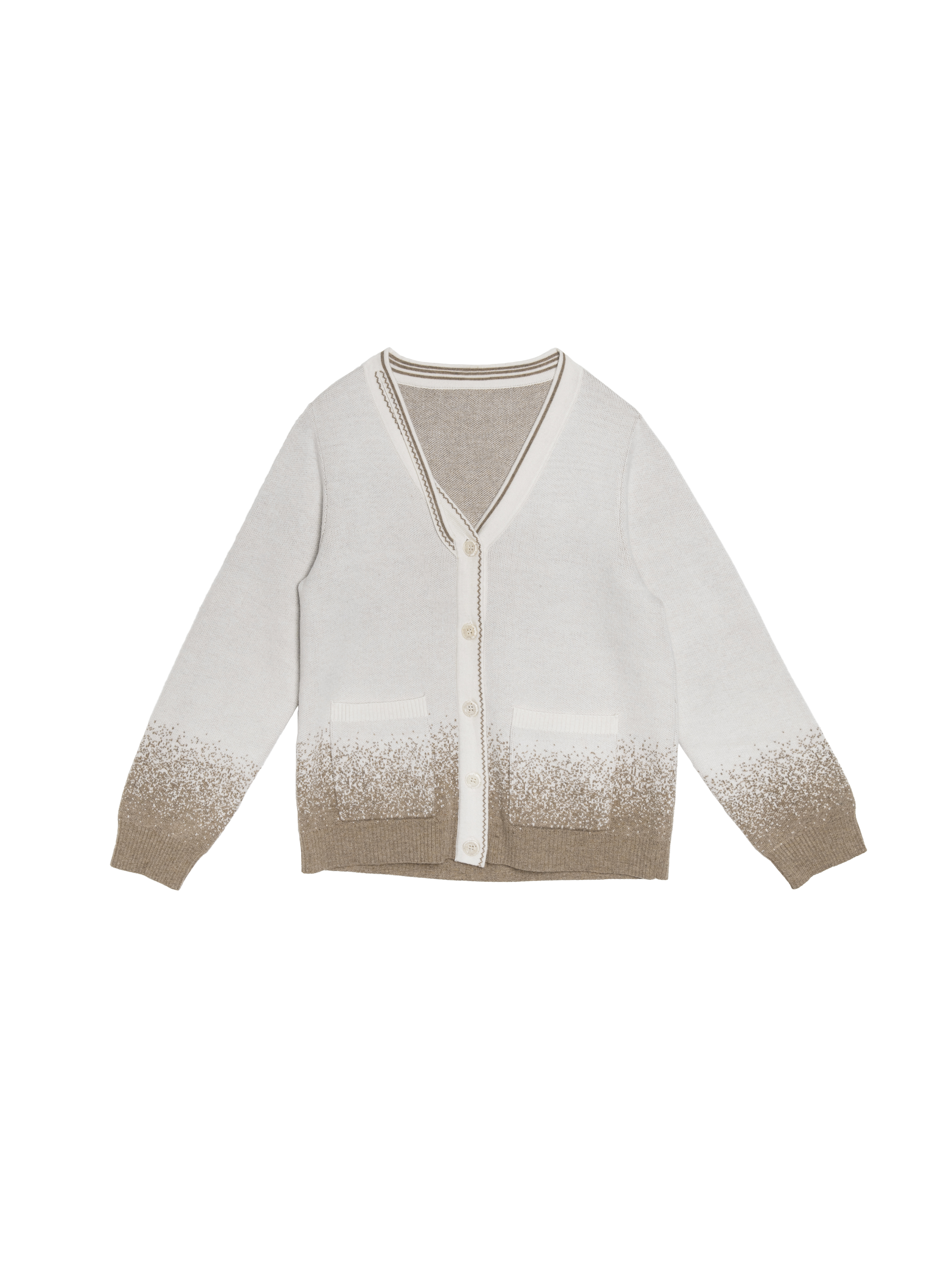 Contrast-stitch Cardigan - 25WDJ276U