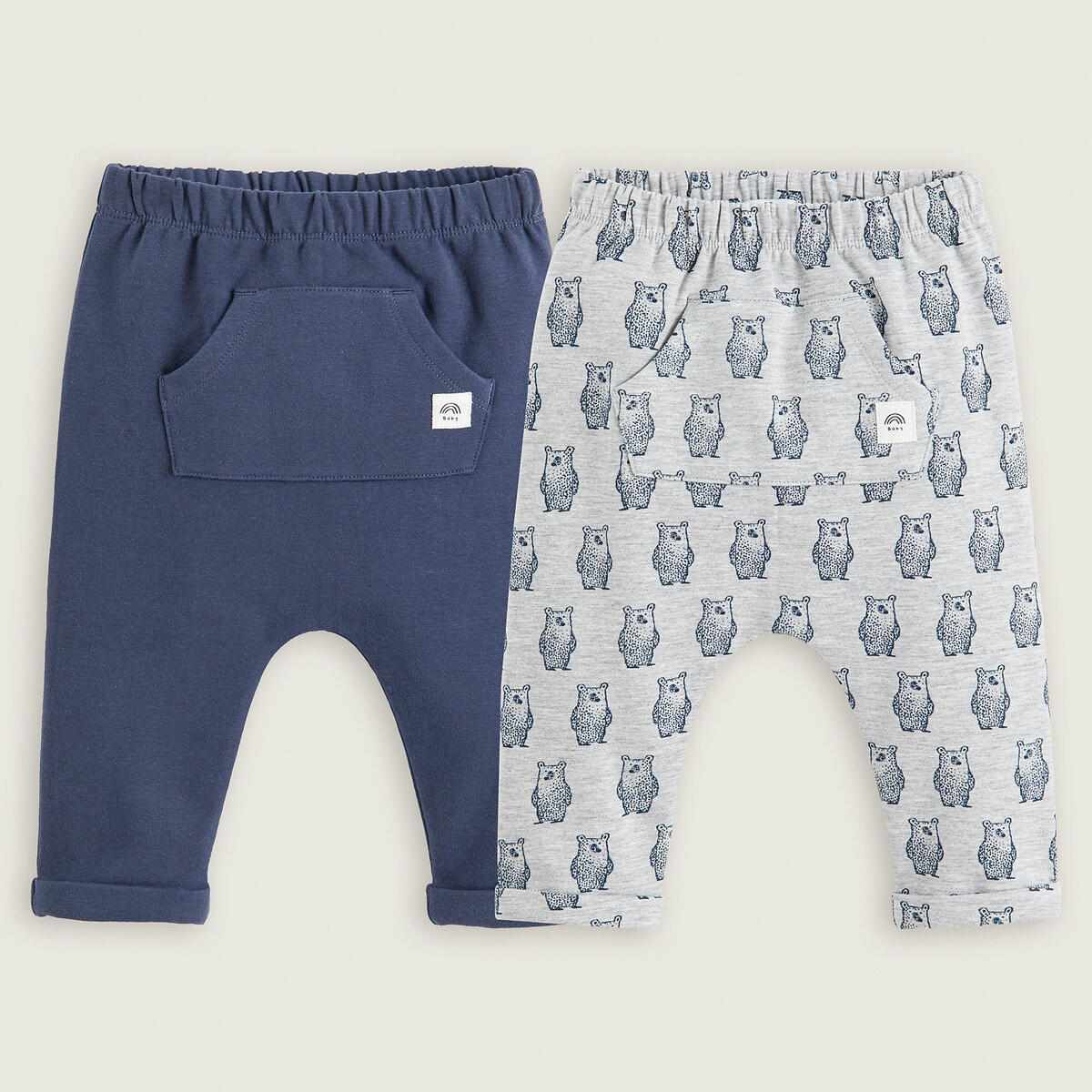 Lot de 2 sarouels en molleton