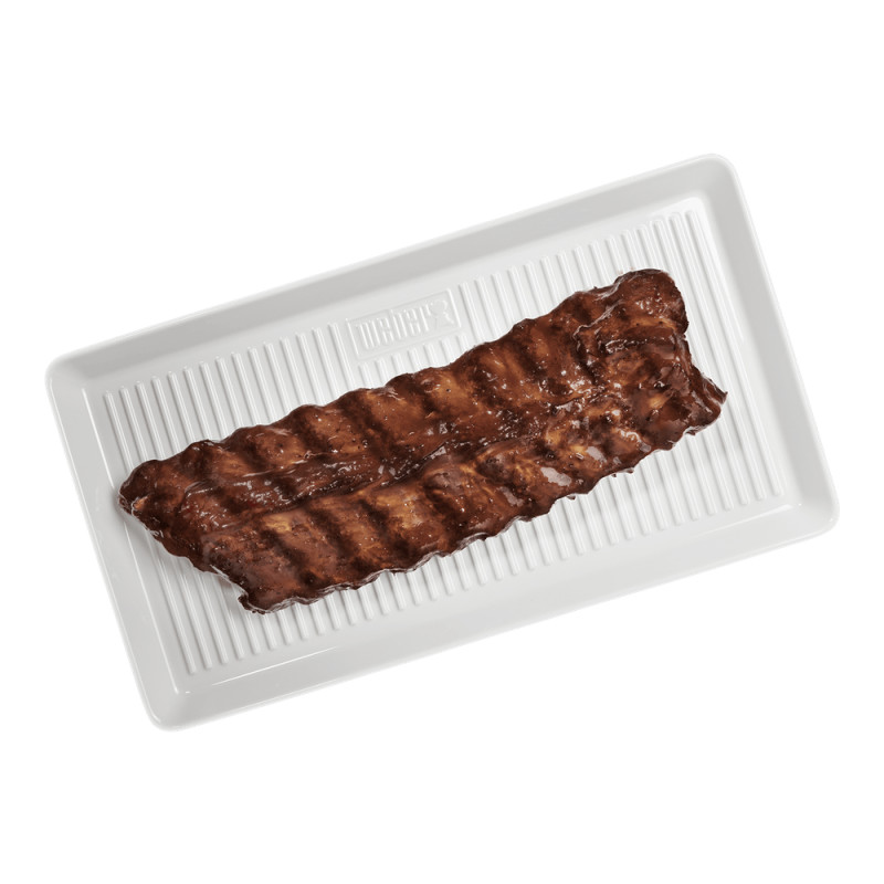 Plat de service en porcelaine 40 x 22 cm WEBER