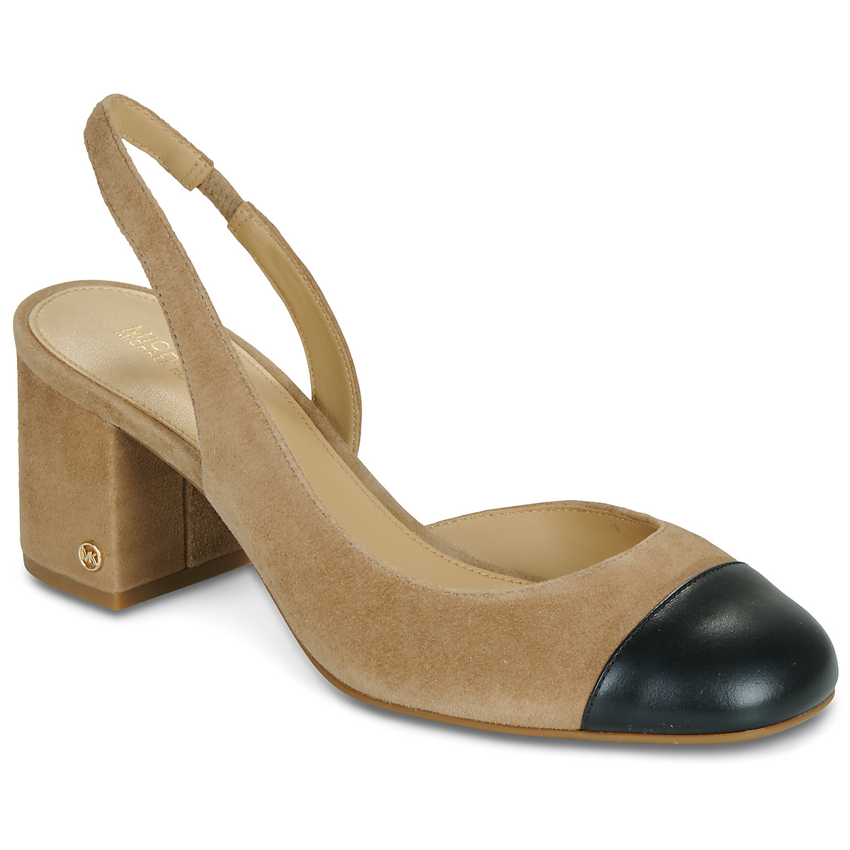 MICHAEL Michael Kors - PERLA FLEX SLING PUMP - Camel / Black