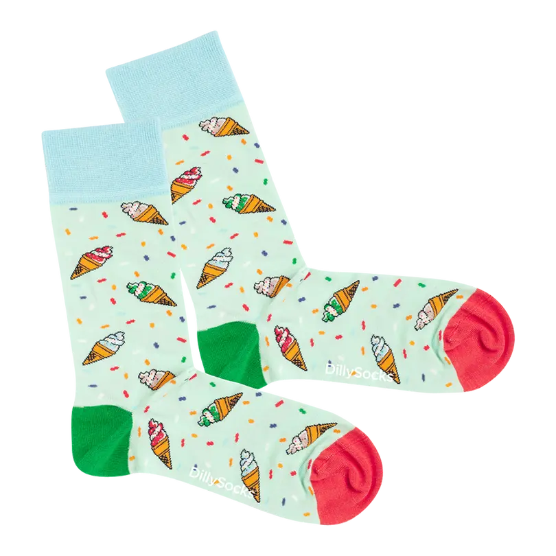 Socken Ice Cream Party
