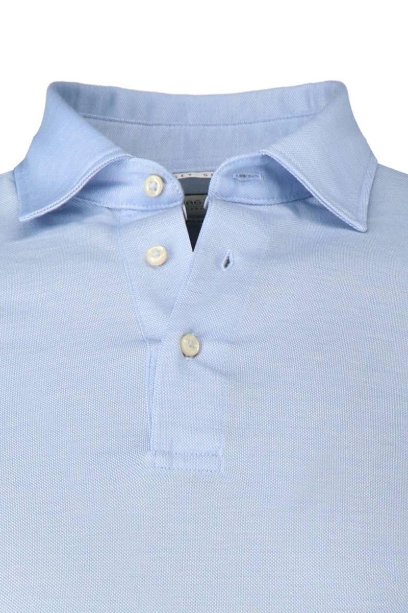 ETERNA 1863 Regular Fit Poloshirt himmelblau, Einfarbig