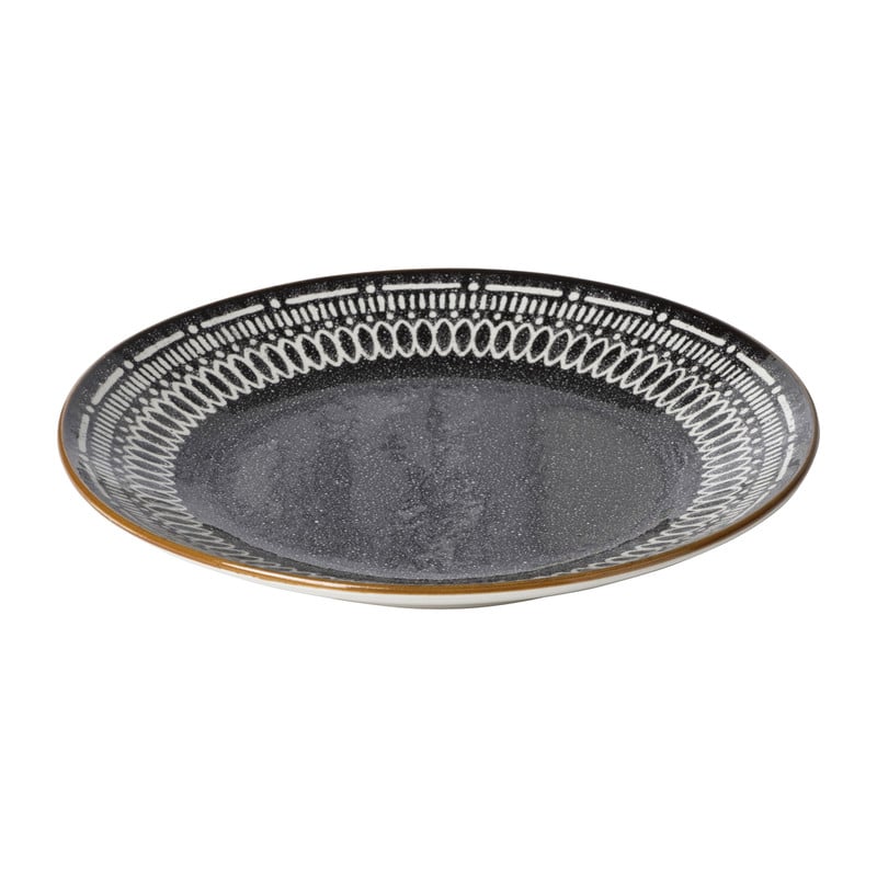 Dinerbord Yara - zwart - &Oslash;26.8 cm