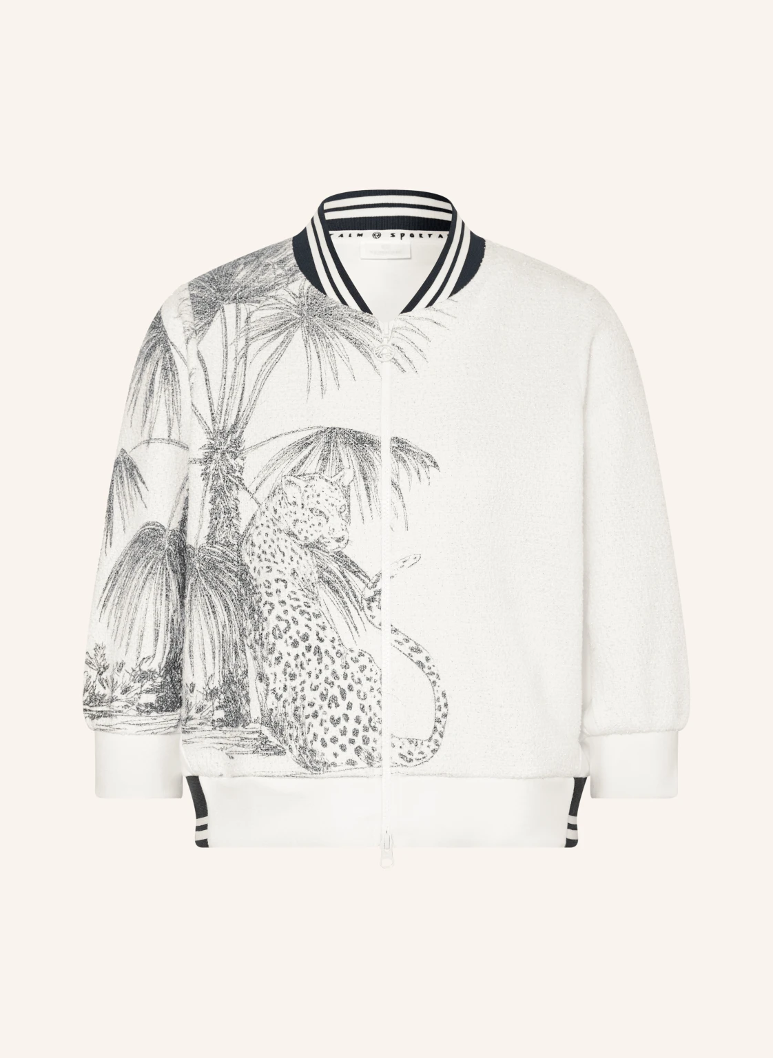 SPORTALM Blouson im Materialmix mit 3/4-Arm