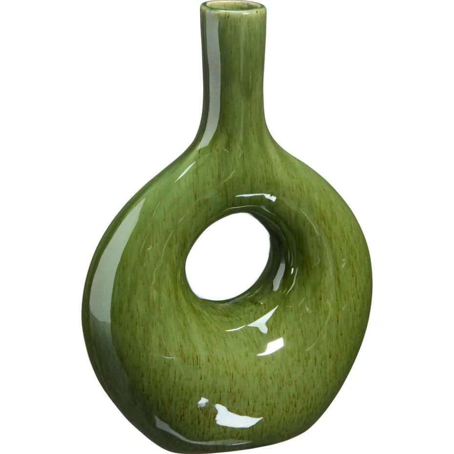 Kwantum Vazen & Potten | Vaas Retro Groen – 18×25 Cm