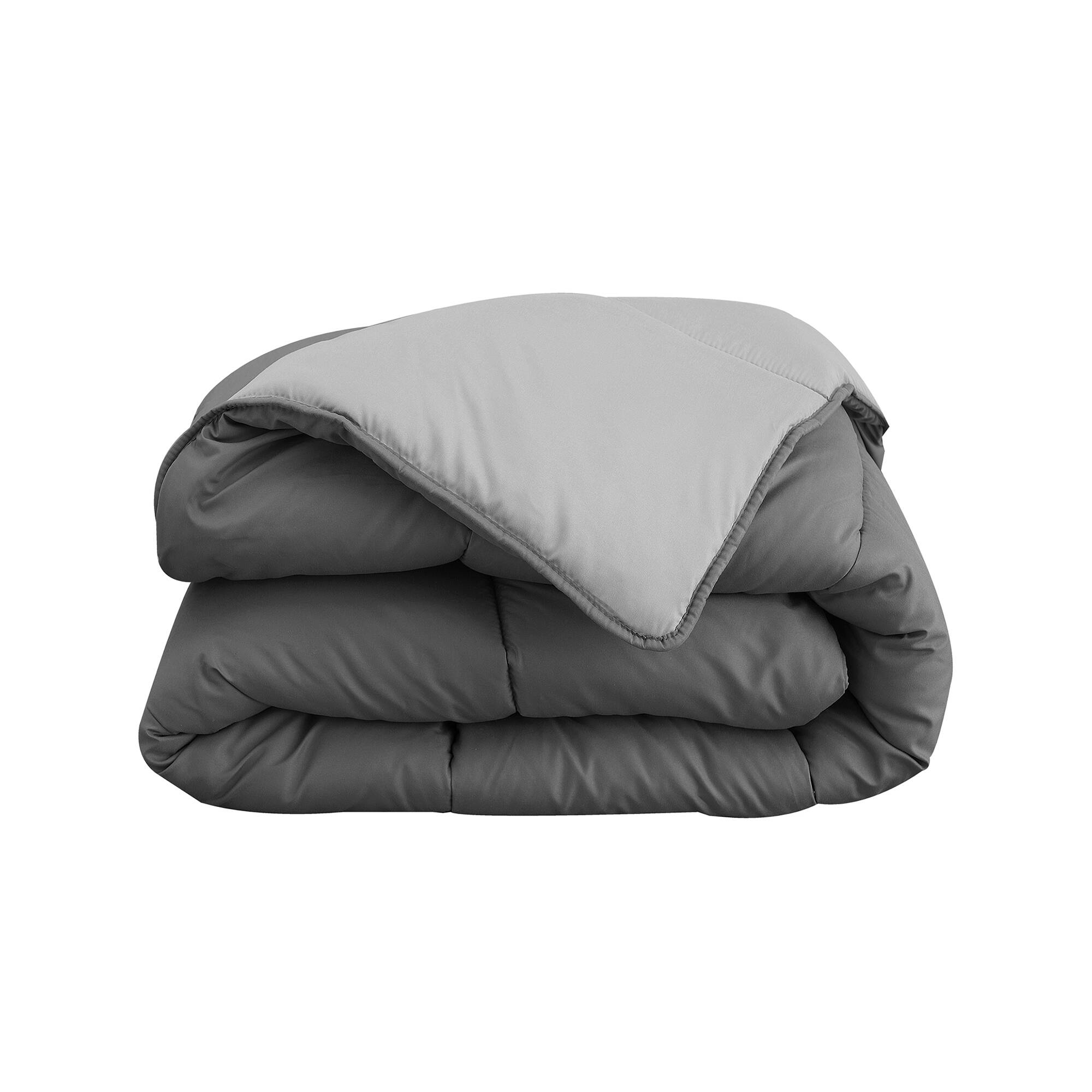 Couette bicolore microfibre 350 g/m²