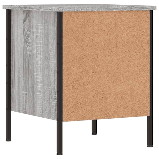 NNEVL Bedside Cabinets 2 pcs Grey Sonoma 40x42x50 cm Engineered Wood