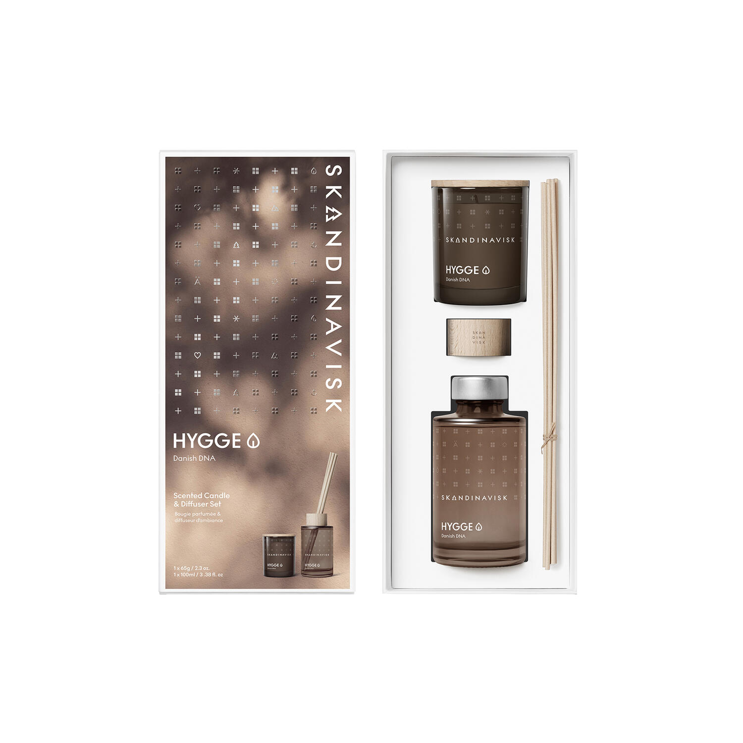 HYGGE Scented Candle & Diffuser Giftset