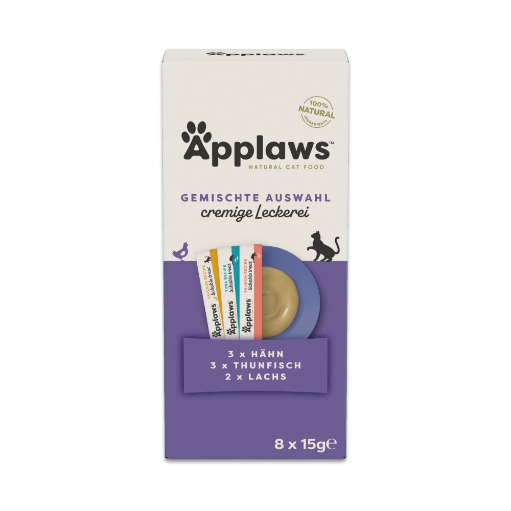 Applaws Creamy Treat Saver Pack 16 x 15g