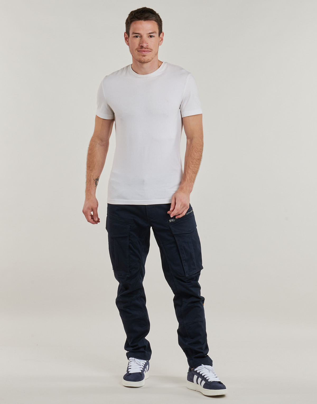 G-Star Raw - ROVIC ZIP 3D REGULAR TAPERED - Marine