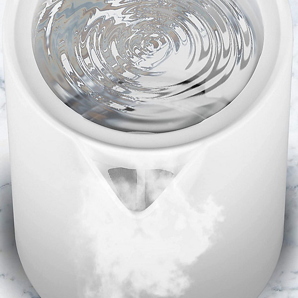 EK17 WE Bouilloire électrique 2200W Capacité 1,7L Chauffe rapide Base 360 Arrêt automatique Couvercle rabattable Duronic