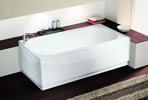 Baignoire CALYPSO (pieds inclus) - Dimensions : 160 x 70 cm - Couleur BLANC