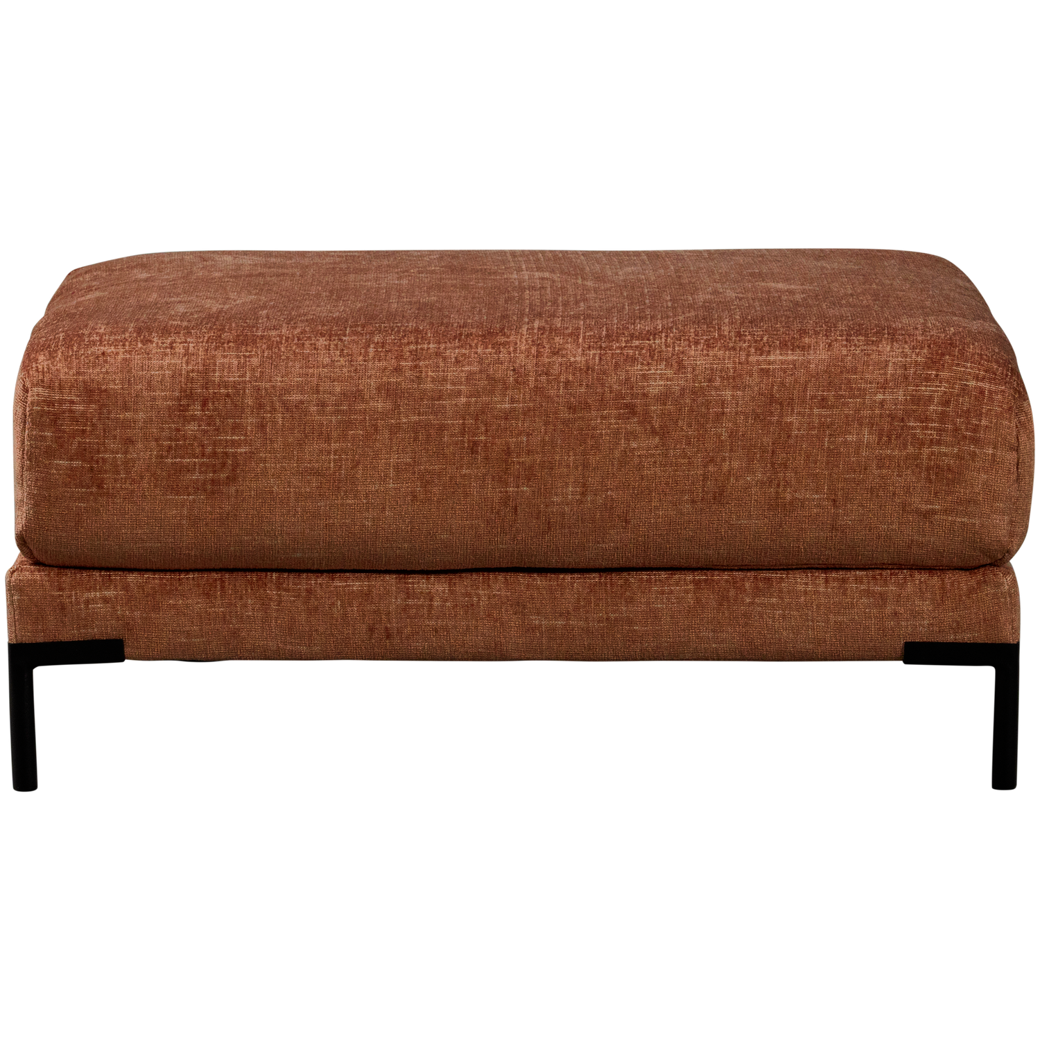 vtwonen poef Couple - Polyester - Rust Melange - 44x100x100