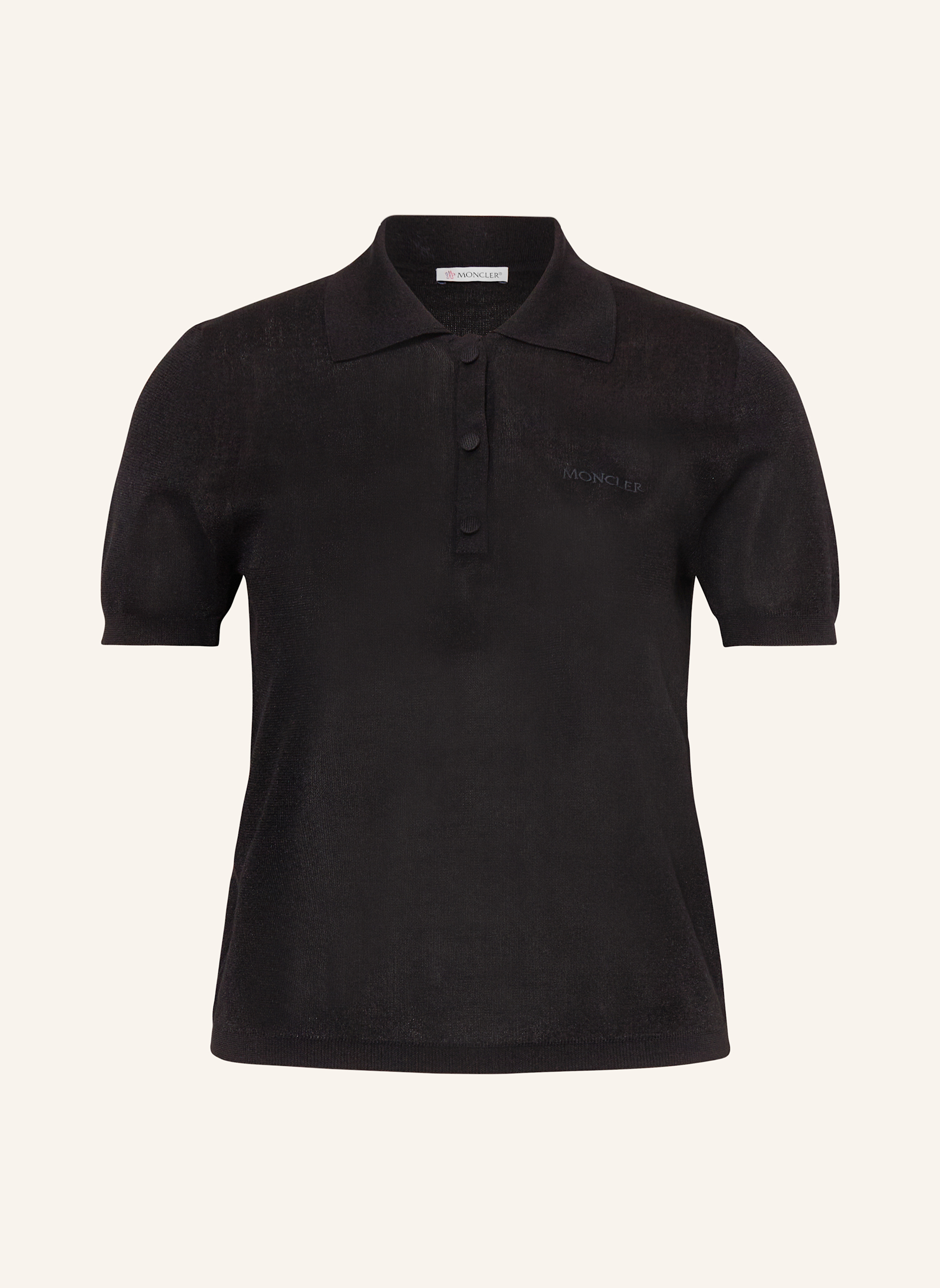MONCLER Strick-Poloshirt