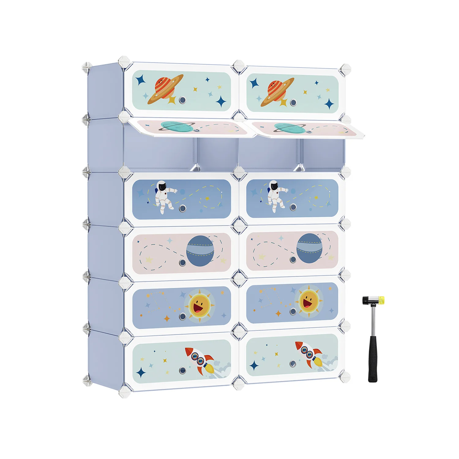 Étagère à chaussures modulable enfants