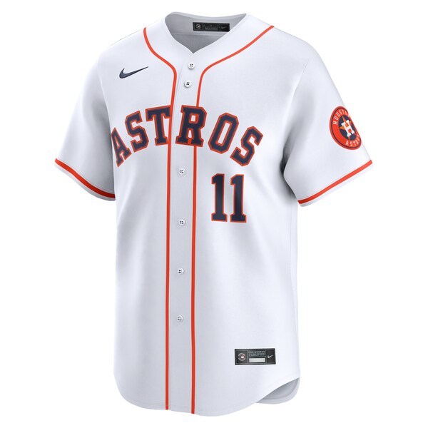 Cam Smith #11 Houston Astros Nike Home Limited Player Jersey - White