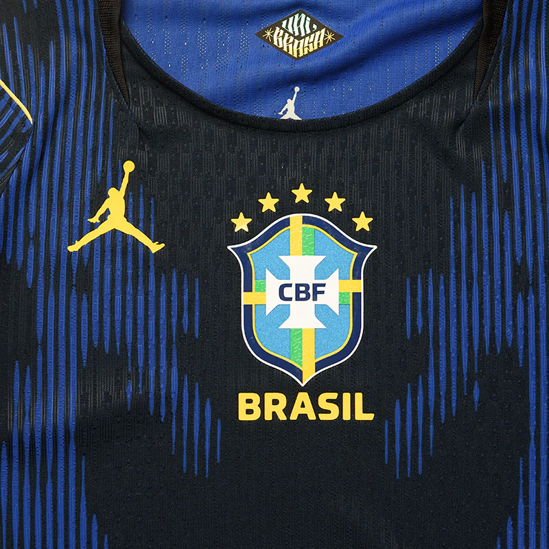 Jordan Brazil 2026 Match Away Authentic Jersey - Old Royal/Black