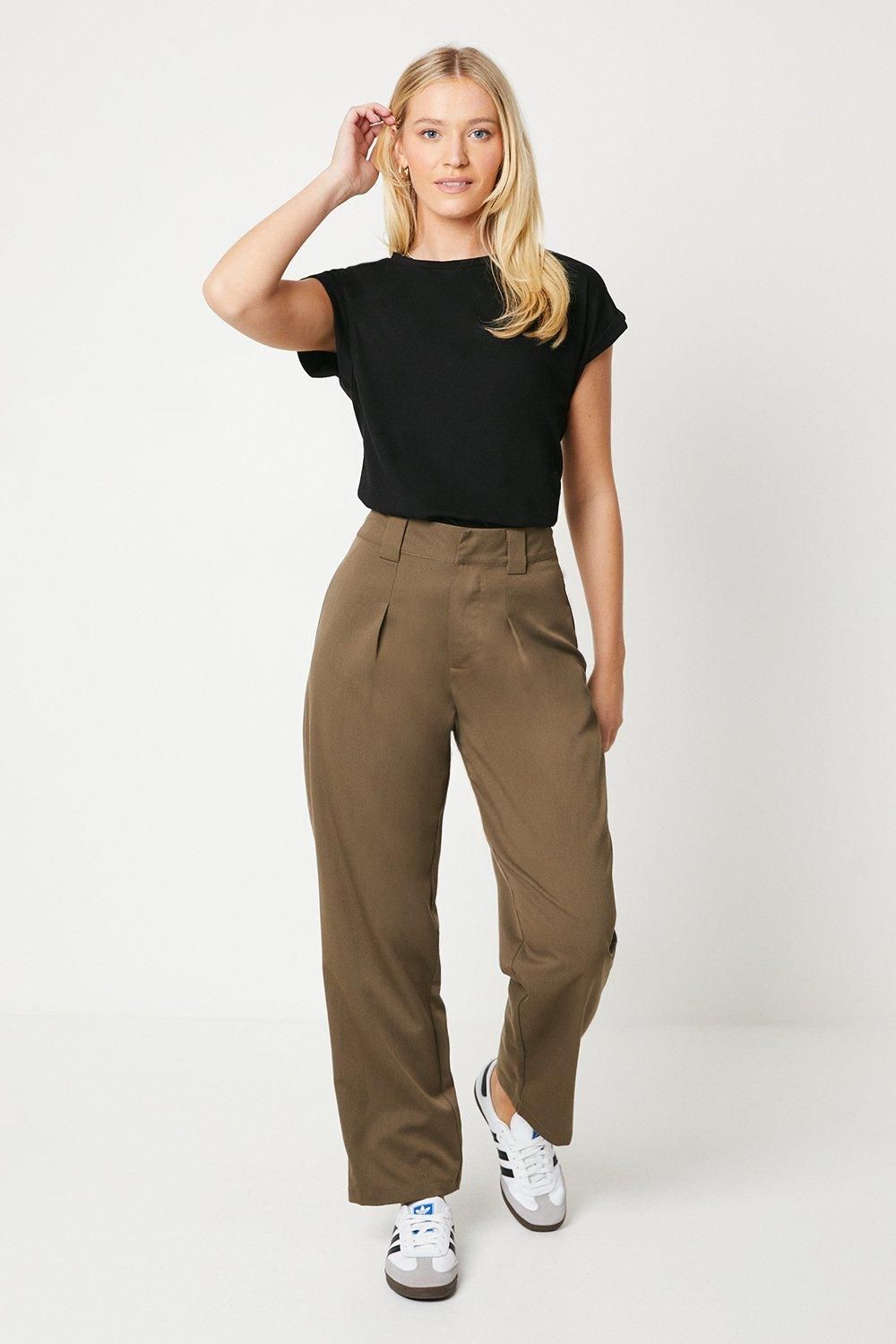 Dorothy Perkins Cotton Roll Sleeve T-shirt