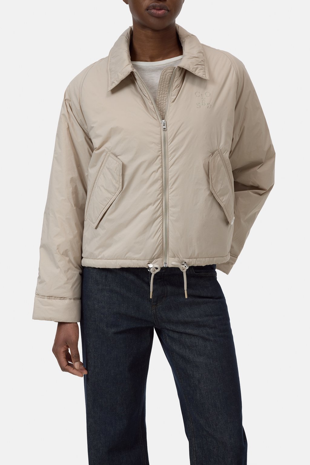 Blouson aus recyceltem Nylon