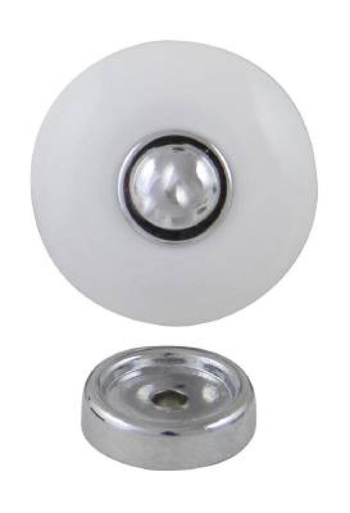 KNOTT MILLERS LEIF Ø36MM HVIT/KROM