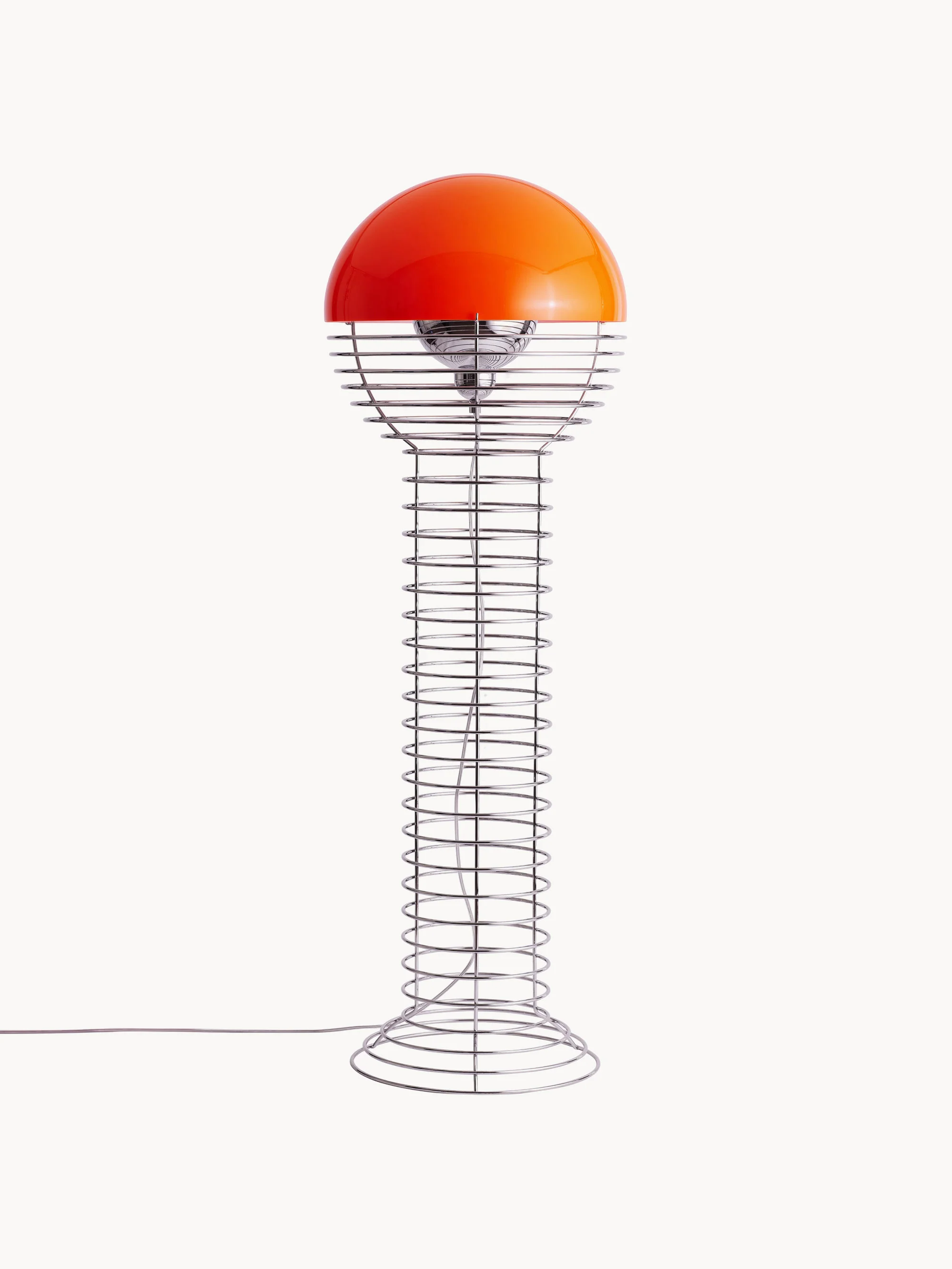 Kleine Stehlampe Wire, Design Verner Panton