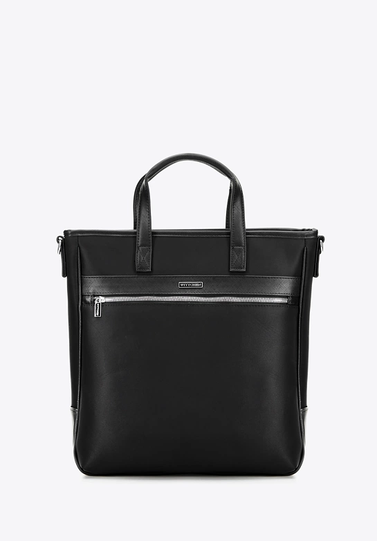 Torba na laptopa 13’’ z ekoskóry czarna