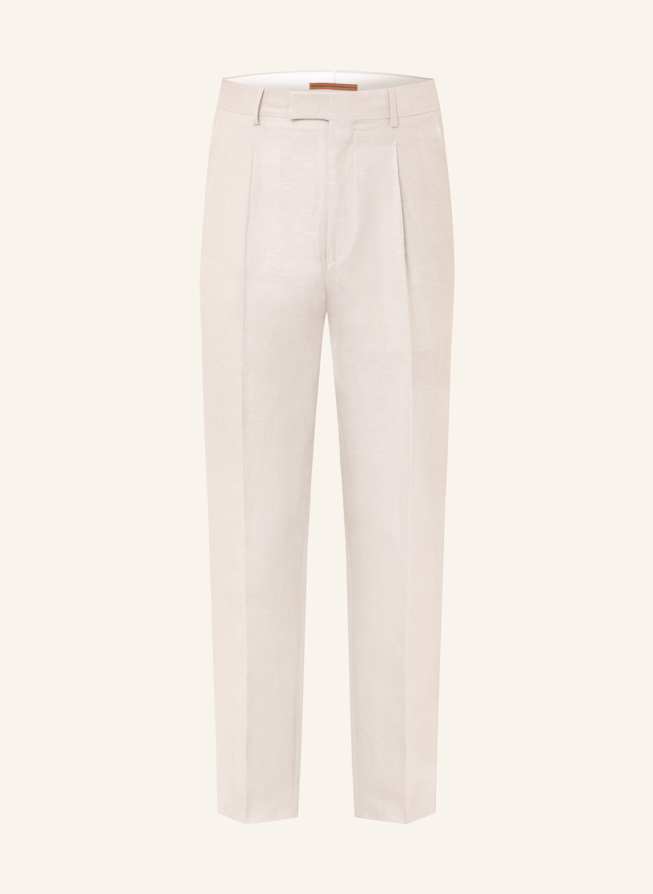 ZEGNA Chino Extra Slim Fit mit Leinen
