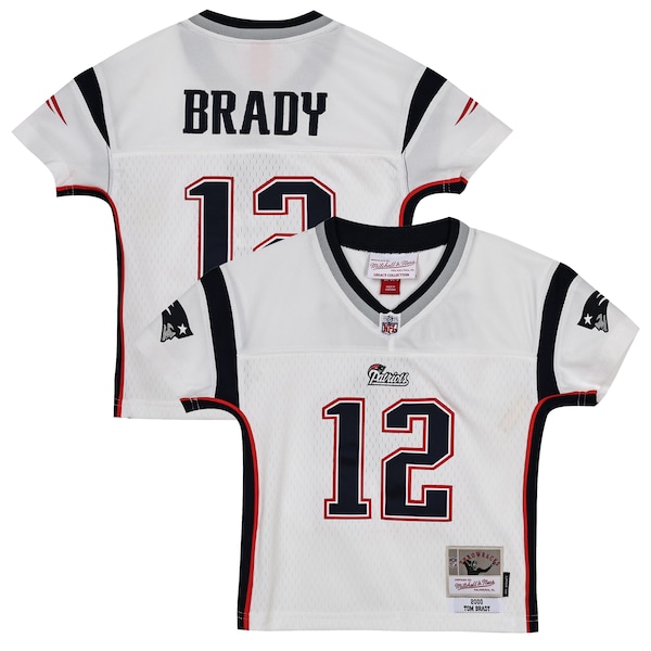 Tom Brady New England Patriots  Preschool 2000 Legacy Replica Jersey - White