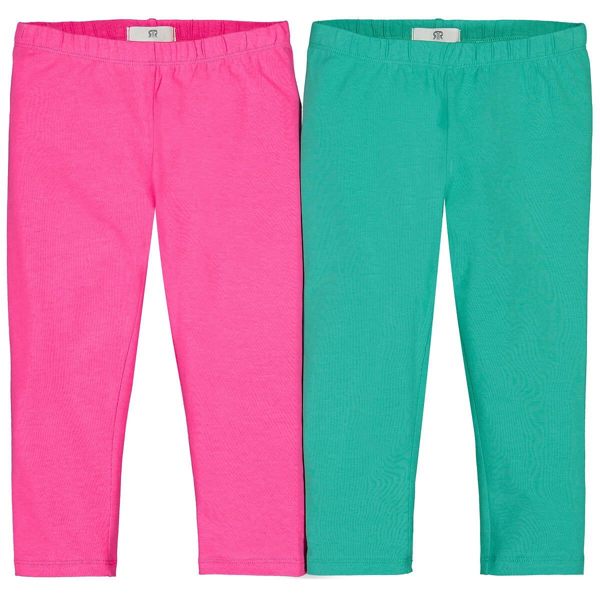 Lot de 2 leggings courts