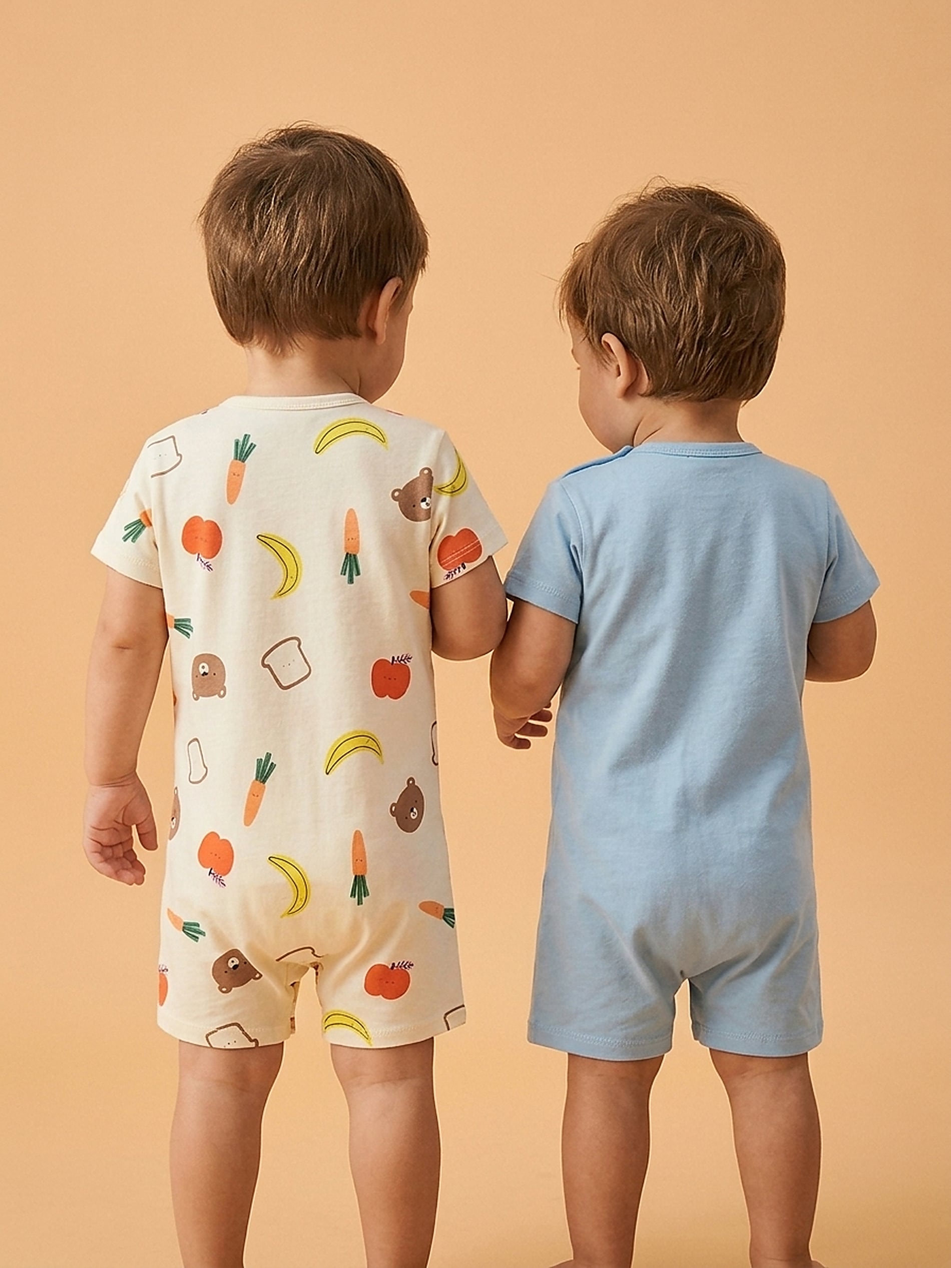 Bawełniany rampers 2 pack