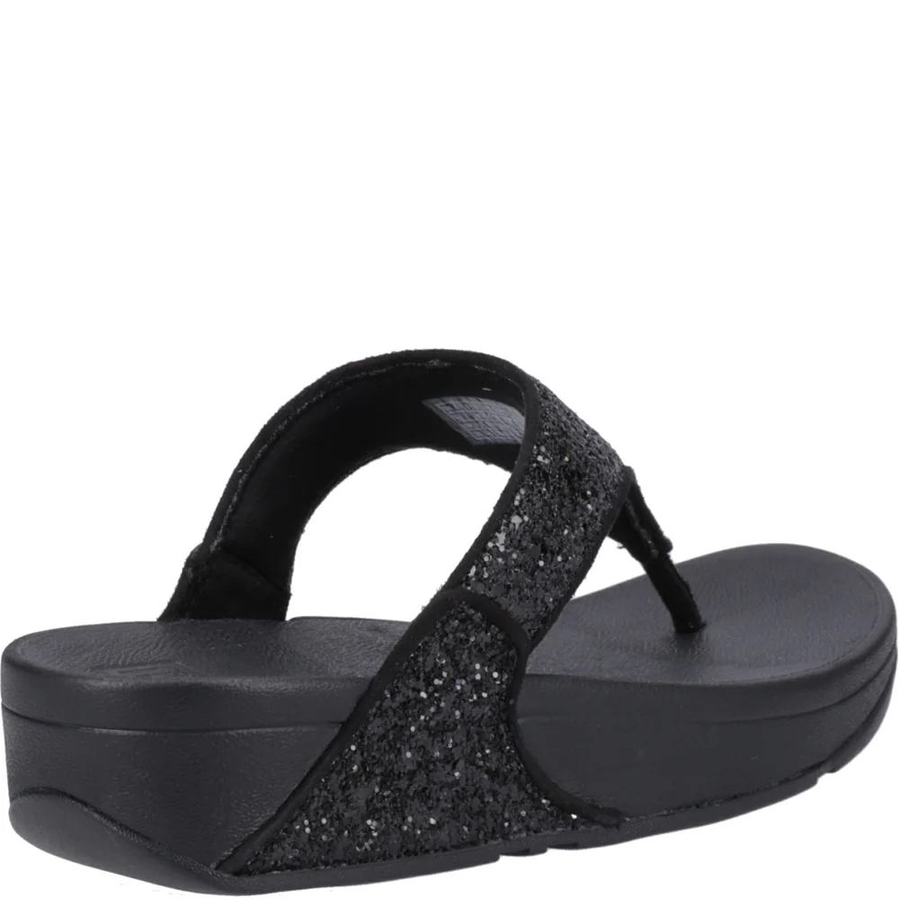 Fitflop Lulu Glitter Toe-Post Sandals