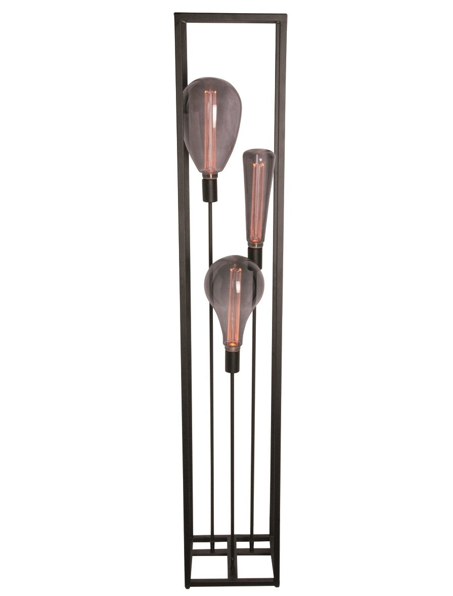 Freelight Freelight Vloerlamp Palco Zwart 160cm
