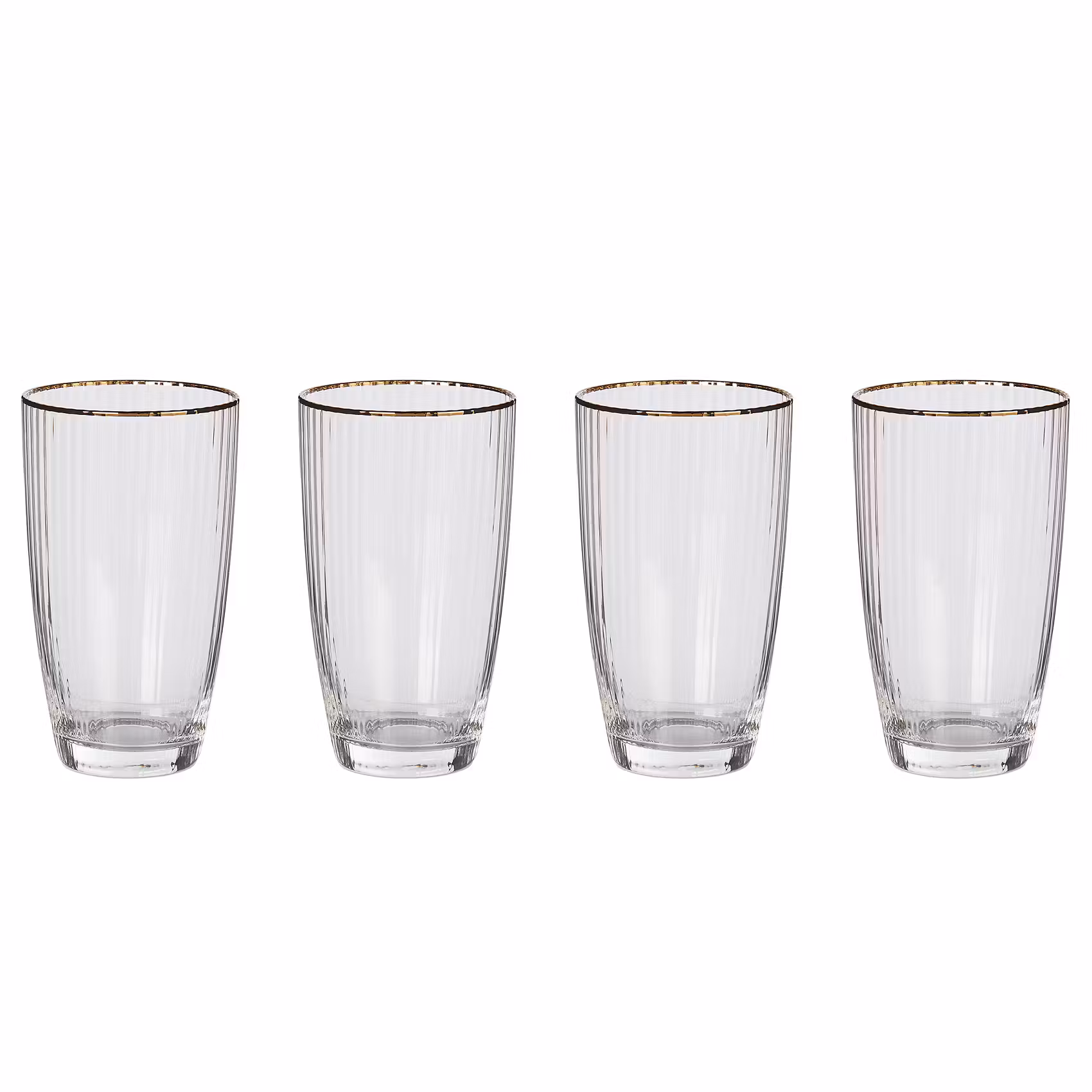 GOLDEN TWENTIES Londdrinkglas 4er-Set