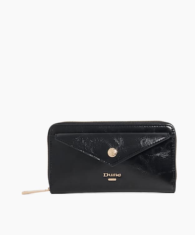 Keyfield Black - Logo Zip Purse