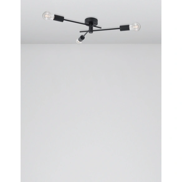 Deckenleuchte »Granso «, LED, 3-flammig, schwarz