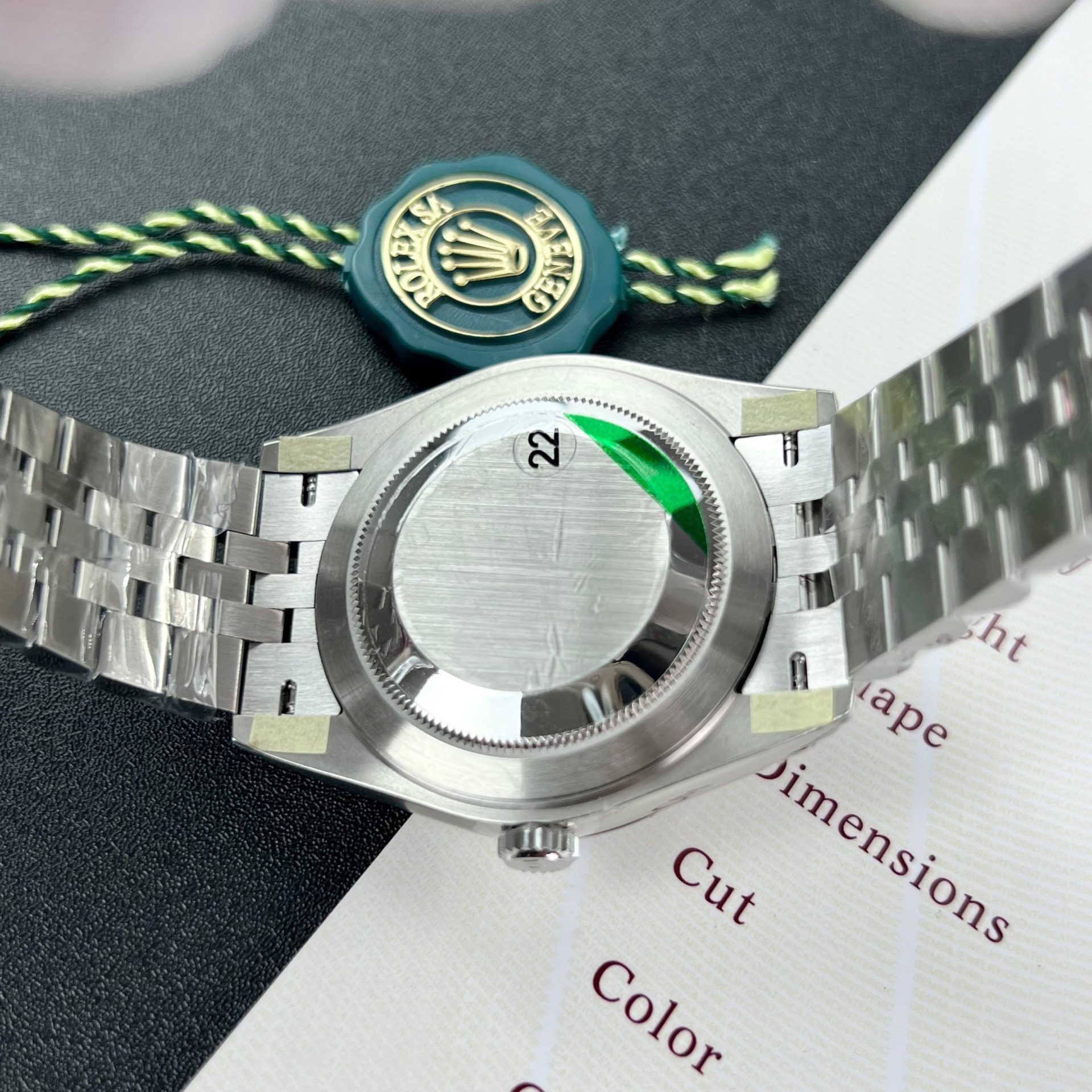 Rolex Datejust 126300 904L Steel Wimbledon Grey Dial 41mm Jub Super Clone