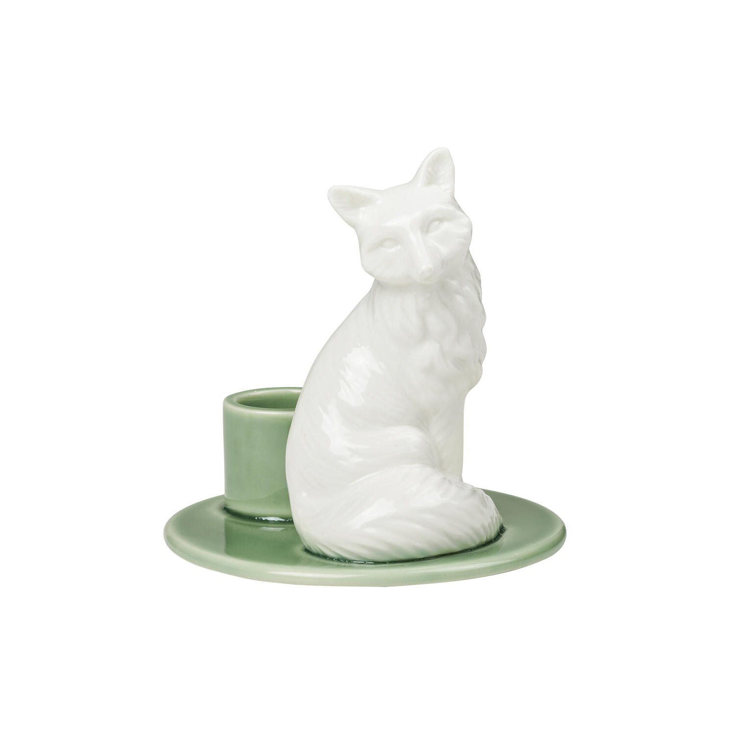 Sweet Stories Large Fox lysestage, spruce