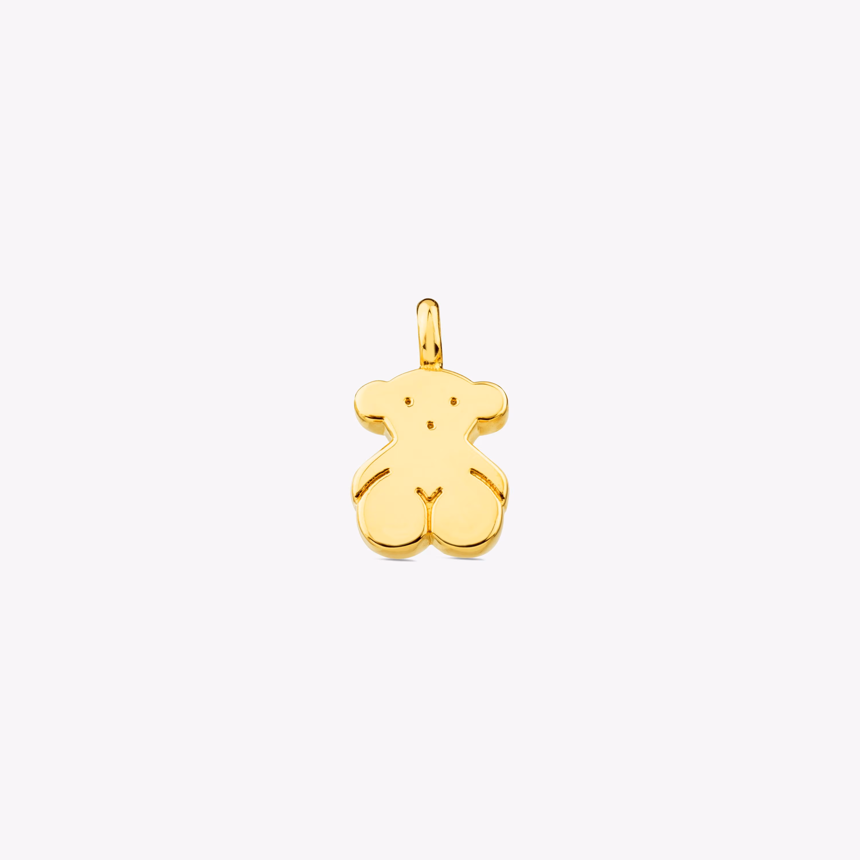 Colgante oso en oro con anilla Sweet Dolls