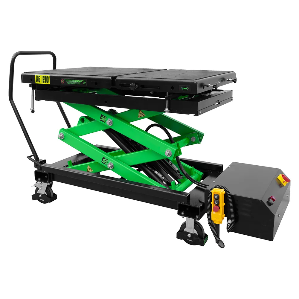 JBM Hydraulic Table For Electric Vehicle Batteries Without Supports 1200Kg