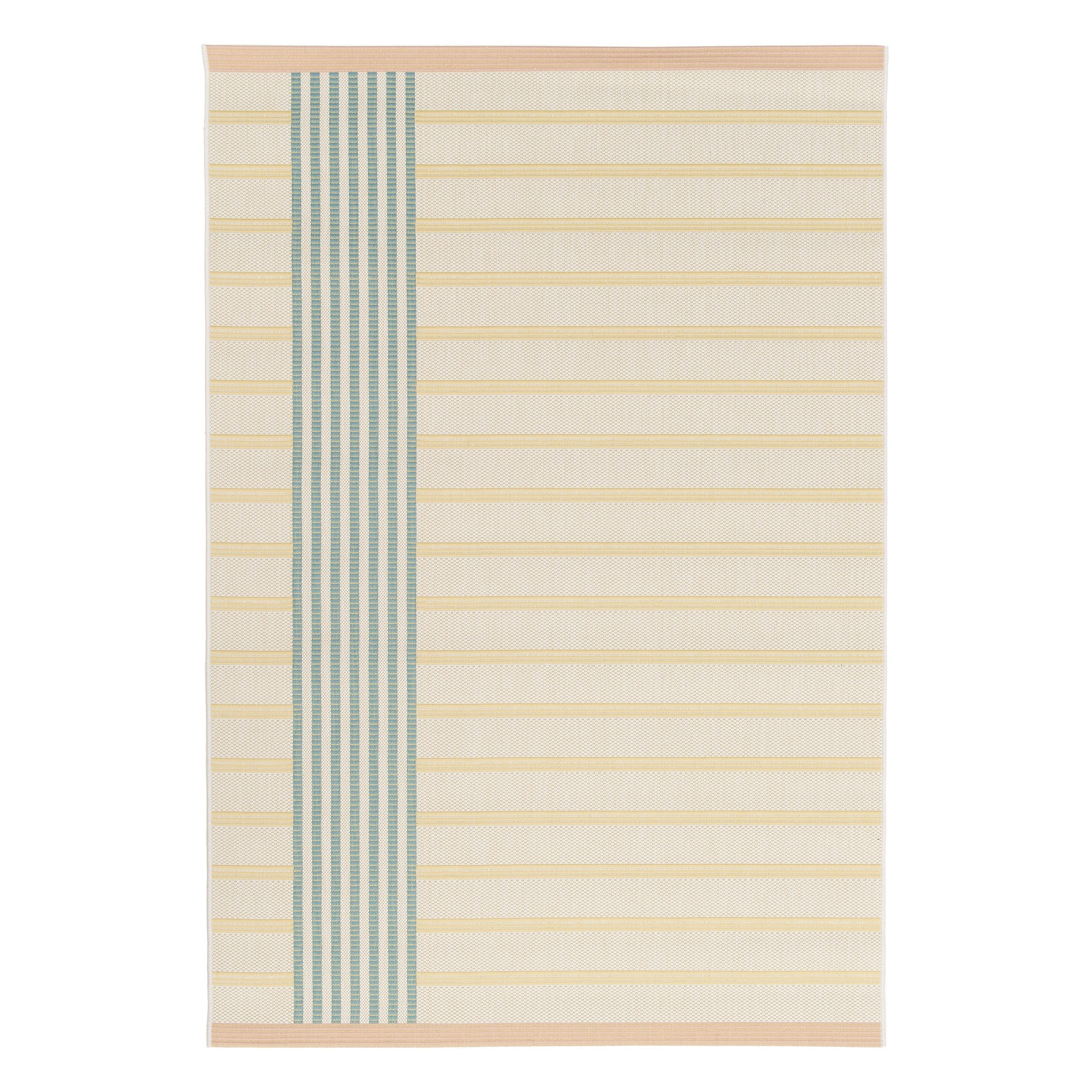 AFK Living vloerkleed Biarritz - voor binnen en buiten - geel - 200 x 290 cm