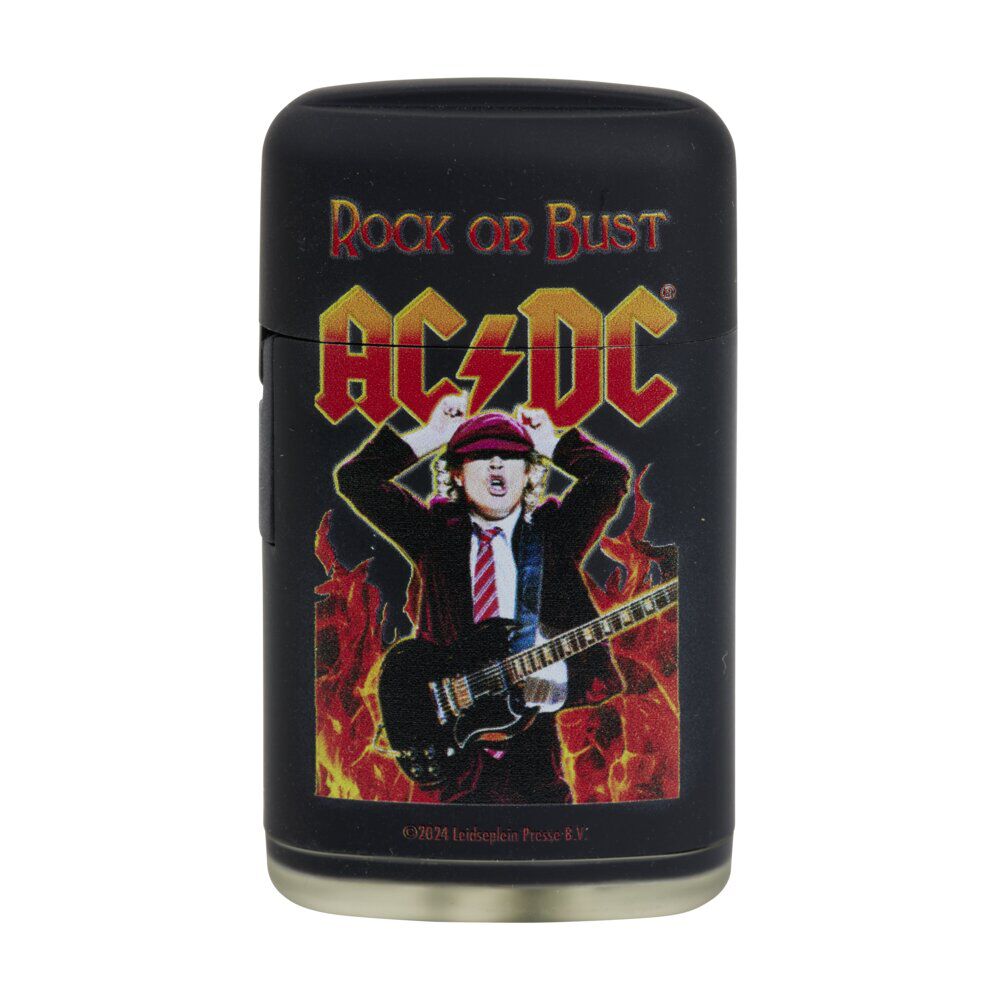 Briquet tempête PROF groupe ACDC H7cm (4 modèles)
